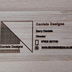 Wooden Business Card 10pk